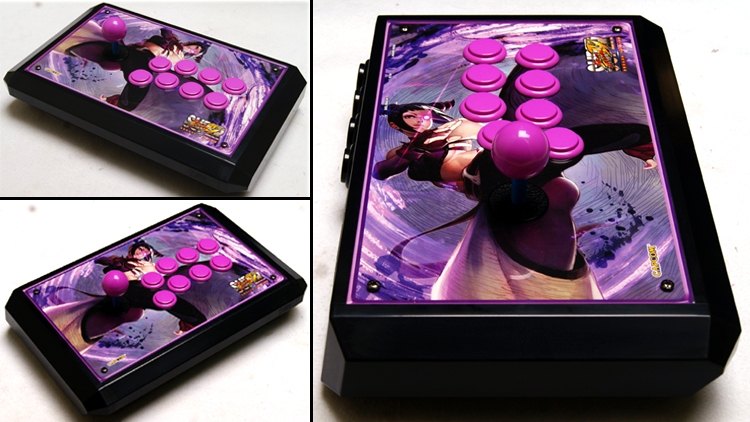 Fightstick - EXC Sanwa Denshi Small ABS TE layouts PS4 PS3 PC Juri Eye 14.57 inches x 9.45 inches x 2.48 inches Weight Fightstick - EXC Sanwa Denshi Small ABS TE layouts PS4 PS3 PC Juri Eye 14.57 inches x 9.45 inches x 2.48 inches Weight