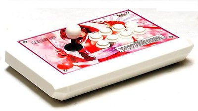Fightstick - EXC Sanwa Denshi Small ABS TE layouts PS4 PS3 PC Mai Shiranui White 14.57 inches x 9.45 inches x 2.48 inches Weight Fightstick - EXC Sanwa Denshi Small ABS TE layouts PS4 PS3 PC Mai Shiranui White 14.57 inches x 9.45 inches x 2.48 inches Weight