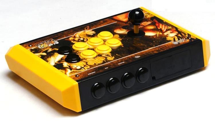 Fightstick - EXC Sanwa Denshi Small ABS TE layouts PS4 PS3 PC Ibunki Yellow 14.57 inches x 9.45 inches x 2.48 inches Weight 4.63 Fightstick - EXC Sanwa Denshi Small ABS TE layouts PS4 PS3 PC Ibunki Yellow 14.57 inches x 9.45 inches x 2.48 inches Weight 4.63