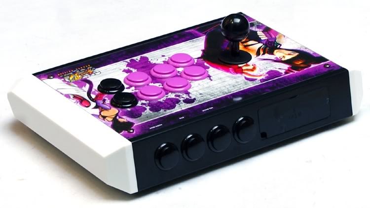 Fightstick - EXC Sanwa Denshi Small ABS TE layouts PS4 PS3 PC Juri Purple 14.57 inches x 9.45 inches x 2.48 inches Weight 4.63lb Fightstick - EXC Sanwa Denshi Small ABS TE layouts PS4 PS3 PC Juri Purple 14.57 inches x 9.45 inches x 2.48 inches Weight 4.63lb
