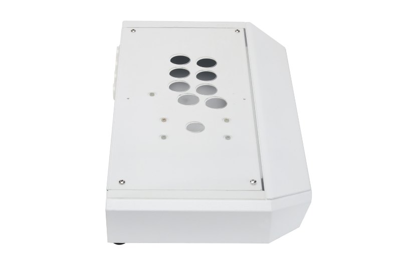 Fightstick Cases / Enclosures - Metallic White fightstick case Dimension: 18.90 inches x 10.24 inches x 2.48 inches