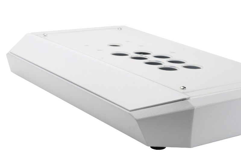 Fightstick Cases / Enclosures - Metallic White fightstick case Dimension: 18.90 inches x 10.24 inches x 2.48 inches