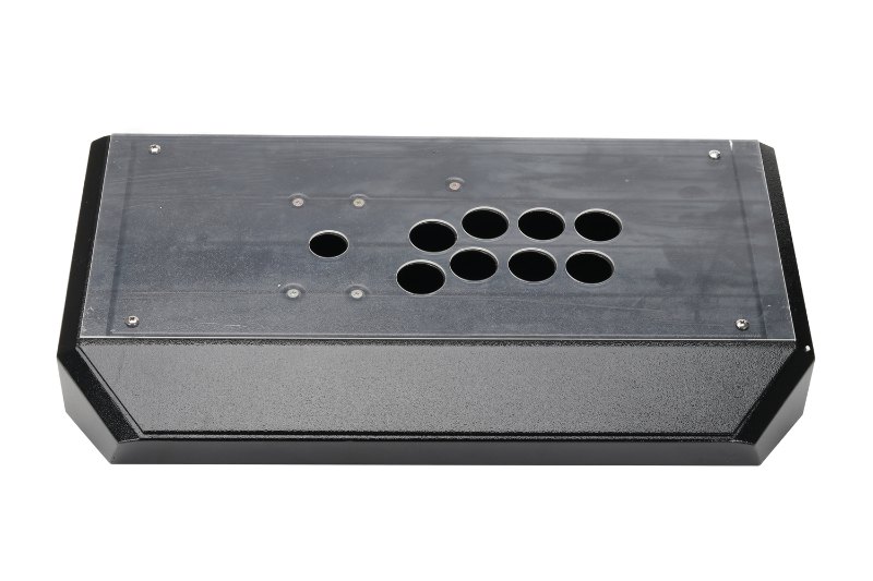 Fightstick Cases / Enclosures - Metallic Black fightstick case Dimension: 18.90 inches x 10.24 inches x 2.48 inches