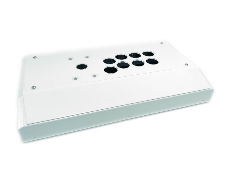 Fightstick Cases / Enclosures - Lyra Metallic White fightstick case Dimension: 15.70 inches x 8.66 inches x 2.48 inches Fightstick Cases / Enclosures - Lyra Metallic White fightstick case Dimension: 15.70 inches x 8.66 inches x 2.48 inches