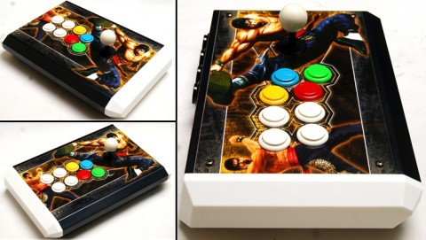 Fightstick - EXC Right Handed Sanwa Denshi Small ABS TE layouts PS3 PC Law 14.57 inches x 9.45 inches x 2.48 inches Weight 4.63 Fightstick - EXC Right Handed Sanwa Denshi Small ABS TE layouts PS3 PC Law 14.57 inches x 9.45 inches x 2.48 inches Weight 4.63