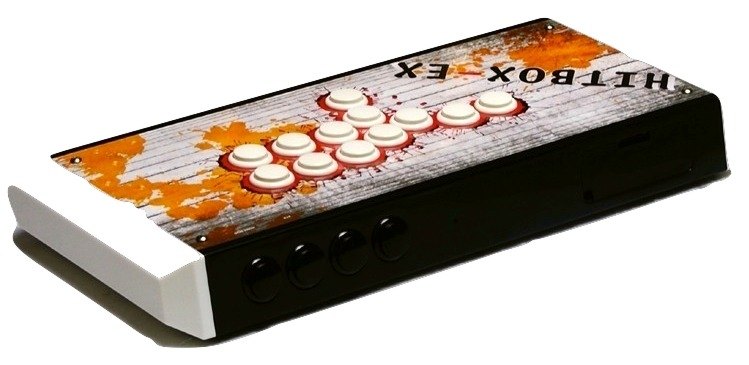 Hitbox controller 30 mm - EXC Stickless EX long ABS Sanwa Denshi PS4 PS3 PC 20.47 inches x 9.45 x 2.48 Weight 6.83 lbs