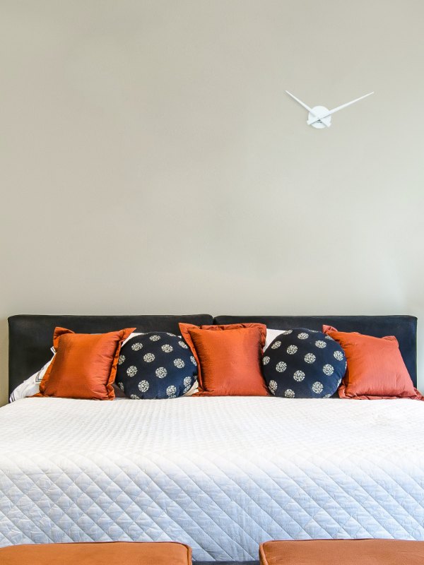 Karlsson Wall clock Little Big Time White Mini