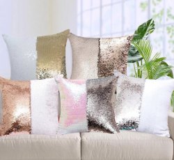 Mermaid Color-Changing Sequins Cushions
