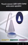 Touch Sensor LED Table Lamp with Mini Speaker