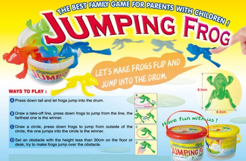 Jumping Frogs (Giant Version)