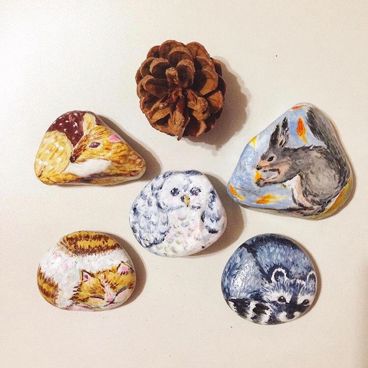 【 WORKSHOP 】寵物石頭畫 PET ROCK ART  ( 可訂造藝術品 )