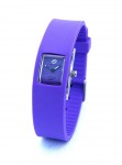 Imazine 負離子錶帶手錶 - 紫