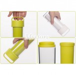 DIY 便攜 雙層 塑膠杯 可插紙 廣告杯 促銷禮品