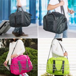 多功能 可摺疊 旅行袋 購物袋 手提袋 單肩袋 可印LOGO