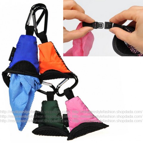 Clip Towel Microfiber Light Portable Speed Dry Outdoor Gift With Buckle