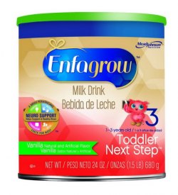 美國原裝 美贊臣 3 Enfagrow Toddler Next Step Vanilla Powder Can,  嬰兒香草味奶粉 680克