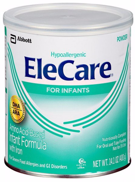 美國雅培 El eCare 嬰兒低敏奶粉1段400g 美國雅培 El eCare 嬰兒低敏奶粉1段400g