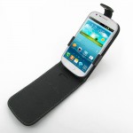 PDair Samsung Galaxy Express GT-i8730 Leather case 手機真皮皮套 - 下掀式