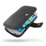 PDair Samsung Galaxy Express GT-i8730 Leather case 手機真皮皮套 - 橫開式