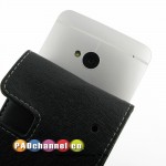 PDair The New HTC One 801e 801s Leather case 手機真皮皮套 - 上翻式