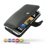 PDair The New HTC One 801e 801s Leather case 手機真皮皮套 - 橫開式