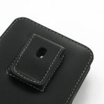 Samsung GALAXY Note3 III LTE SM-N9005 N9000 Leather case 手機真皮皮套 - 直立腰掛式