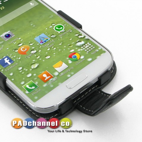 PDair Samsung Galaxy S4 SIV GT-I9500 Leather case 手機真皮皮套 - 上翻式