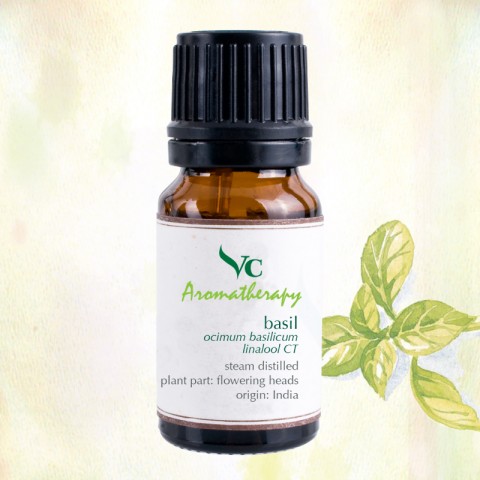 VC Aromatherapy 100%純正羅勒精油10ml