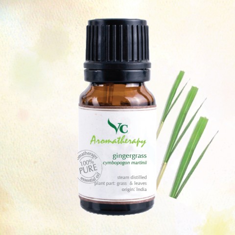 VC Aromatherapy 100%純正薑草精油10ml