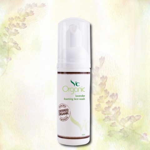 VC Organic 有機薰衣草舒緩潔面泡泡 50ml