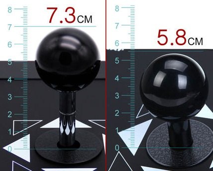 Qanba joystick head extention (for Sanwa Denshi Joystick) 0.59 inches (1.5cm) Qanba joystick head extention (for Sanwa Denshi Joystick) 0.59 inches (1.5cm)