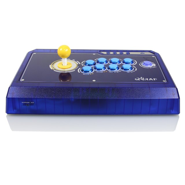 QanBa Q4 RAF Ice Blue fightstick - PS3/Xbox360/PC Sanwa Denshi Dimension 16.2 x 10.2 x 4.9 weight 6.83 lbs QanBa Q4 RAF Ice Blue fightstick - PS3/Xbox360/PC Sanwa Denshi Dimension 16.2 x 10.2 x 4.9 weight 6.83 lbs