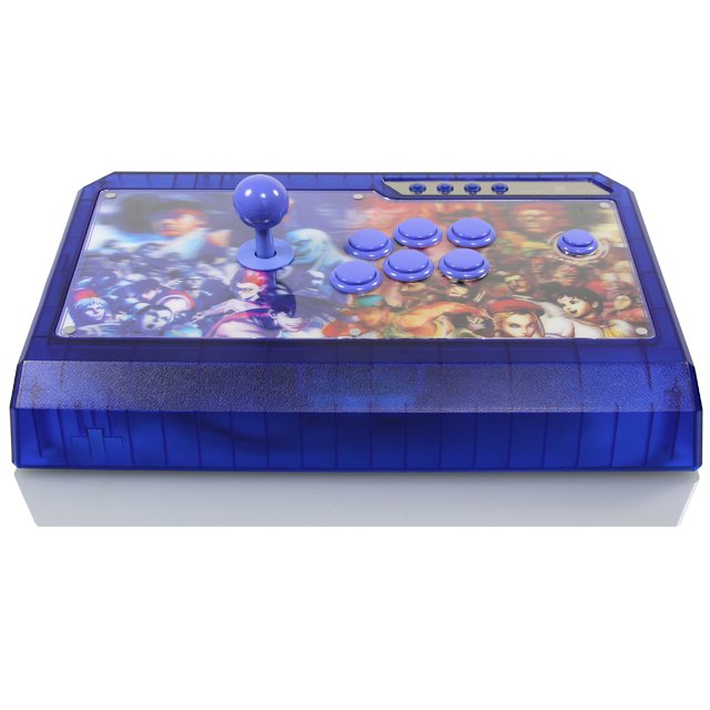 Qanba Q4 2 in1 Ice Blue PS3 PC Sanwa fightstick Street fighter Verison Qanba Q4 2 in1 Ice Blue PS3 PC Sanwa fightstick Street fighter Verison