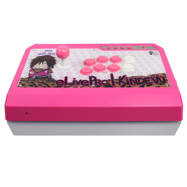Qanba Q4 eLive.pro Kindevu Pink PS3 Xbox 360 PC Joystick (PS4 Partially Compatible) Qanba Q4 eLive.pro Kindevu Pink PS3 Xbox 360 PC Joystick (PS4 Partially Compatible)