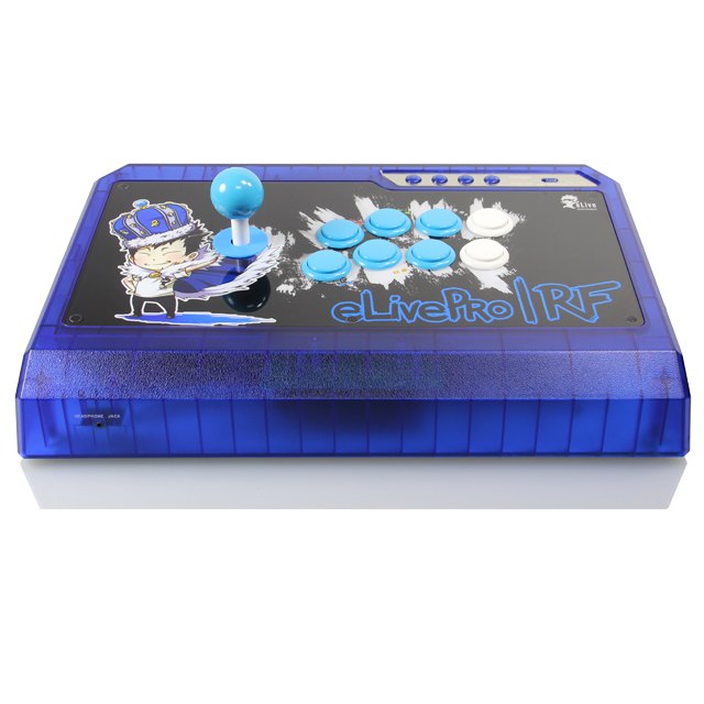 Qanba Q4 eLive.pro RF Blue fightstick - PS3/Xbox360/PC Sanwa Denshi Dimension 16.2 x 10.2 x 4.9 weight 6.83 lbs Qanba Q4 eLive.pro RF Blue fightstick - PS3/Xbox360/PC Sanwa Denshi Dimension 16.2 x 10.2 x 4.9 weight 6.83 lbs