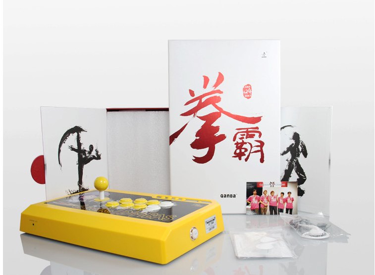 Qanba Q4 eLive.pro d44BAS Yellow fightstick - PS3/Xbox360/PC Sanwa Denshi Dimension 16.2 x 10.2 x 4.9 weight 6.83 lbs Qanba Q4 eLive.pro d44BAS Yellow fightstick - PS3/Xbox360/PC Sanwa Denshi Dimension 16.2 x 10.2 x 4.9 weight 6.83 lbs