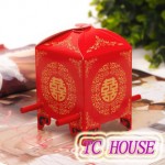 TC HOUSE 大紅花轎喜糖盒