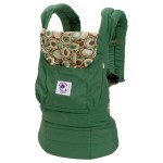 Ergobaby Organic Baby Carrier - Green w/River Rock Print Lining