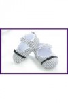 Luvable Friends Baby Shoes (Black & White)