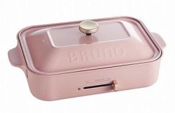 Bruno 多功能電烤爐 BOE021 粉紅色 日本版