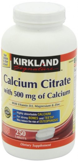 美國原裝Kirkland Signature Calcium+D3 美国原装 钙片500mg  - 250粒裝