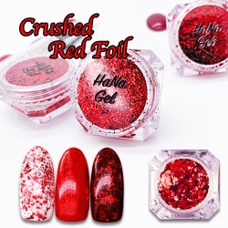 Crushed Red Foil