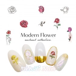 Modern Flower Sticker