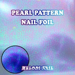 Purple Blue Gradient Nail Foil NF-036