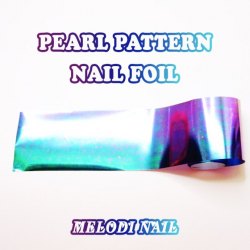 Purple Blue Gradient Nail Foil NF-036