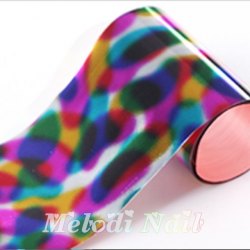 Rainbow Bean Nail Foil NF-023