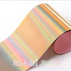 Golden Iridescent Nail Foil NF-001