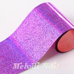 紫粉點星空指甲貼 NF-022