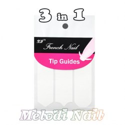 French Nail 3 in 1 DIY Sticker