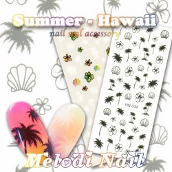 Summer Hawaii Water Decal